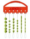 Jenzi Silikonstopper Sortiment oval grün
