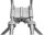 Delphin RodPod RPX Stalk Silver