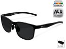 Delphin Aluminium Polbrille Black