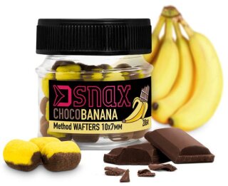 Delphin D Snax Wafter 7x5,5mm 20g  Schoko-Banane