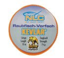 Kevlar Ultra X Raubfisch Vorfach mit Wirbel