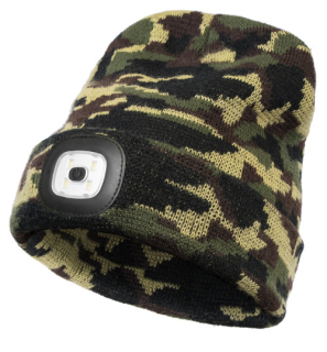 Delphin LED Beanie Camo