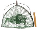Kescher XL BB73cm eckig inkl Netz MW 20mm pulverbeschichtet
