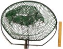 Kescher XL BB73cm oval inkl Netz MW 20mm pulverbeschichtet