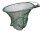 Kescher XL BB73cm oval inkl Netz MW 20mm pulverbeschichtet