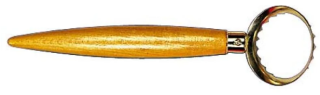Sänger Fischschupper Rund Holzgriff