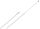 Delphin Rutenhalter mit Gewinde 40-70cm