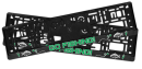 Delphin KFZ-3D Halter für Nummernschild