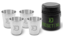 Delphin Reset XL 4in 1 Edelstahlbecher Set