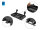 Delphin Rod Pod Ablage schwarz