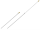 Delphin Rutenhalter mit Gewinde 50-90cm