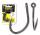 BlackCat Gripper Hook DG coated 6Stck