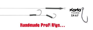 UniCat SX-67 Hair Rig 4/0 + 2/0 95kg