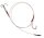 Zebco Deadbait Series Float Rig Leader Drilling+Einzelhaken 60cm 14kg