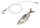 Zebco Deadbait Series Float Rig Leader Drilling 50cm 14kg