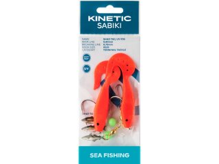 Kinetic Sabiki Shad Tail UV Rig 1,30m