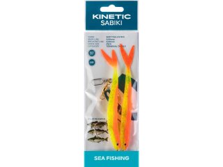 Kinetik Sabiki Soft Tail UV Rig 1,30m