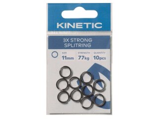 Kinetic 3x Strong Splitring 10Stck