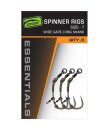 FOX EDGES Spinner Rigs Wide Gape Long Shank 3St.