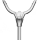Delphin Klappkescher 3-teilig gummiert 2,40m 60x60cm