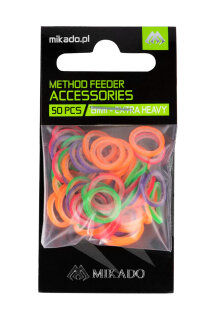 Mikado Baitbands Pelletgummis 8mm 50Stck Bunt