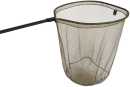 Delphin Omega Karpfenkescher 2-teilig gummiert 2,50m 80x70cm
