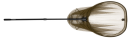 Delphin Omega Karpfenkescher 2-teilig gummiert 2,50m 80x70cm