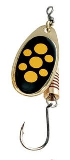 DAM EFFZETT Spinner Einfachhaken 4g Blacky