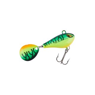 Balzer Shirasu New Spin Buddy Evil Eye Light Fire Shark 3,5cm 6g