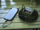 Delphin Ventix Ventilator mit Lampe 4400mAh