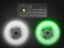 Delphin Ventix Ventilator mit Lampe 4400mAh
