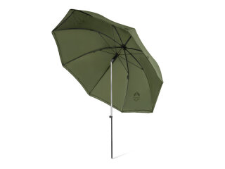 Delphin Angelschirm BigOne mit Seitenwand 250cm grün