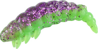 Balzer Trout Attack Bazillus 3cm Knoblauch purple chartreuse