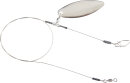 Balzer 7x7 Stahlvorfach mit Spinnerblatt  35cm 1Stck 13kg