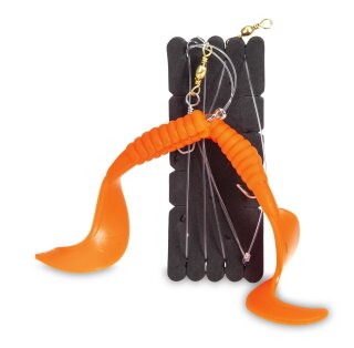 Aquantic Double Twisterrig XL 4/0 JR rot