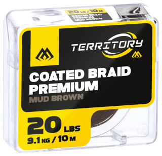 Mikado Coated Braid Premium geflochtene Vorfachschnur 20lbs