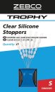 Zebco Silikonstopper Trophy clear transparent