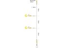 Kinetic Sabiki Shad Tail UV Rig 1,30m