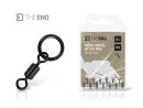 Delphin T-End Micro Wirbel mit Ring 10pcs.