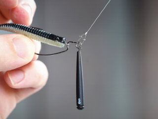 Spro FS Twist on weights lang schwarz bleifrei 2St.